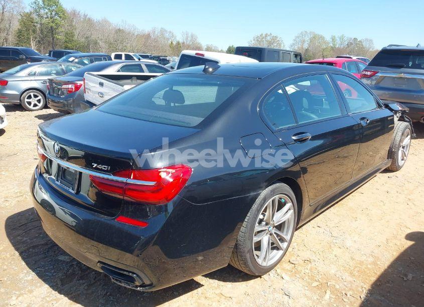 Photo 4 of 2019 Bmw 740i XDRIVE (VIN WBA7E4C57KGV70521)