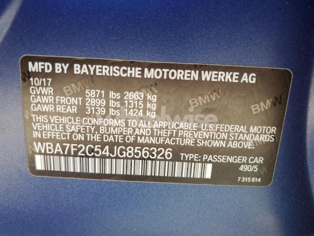 Photo 6 of 2018 BMW ALPINA B7 (VIN WBA7F2C54JG856326)