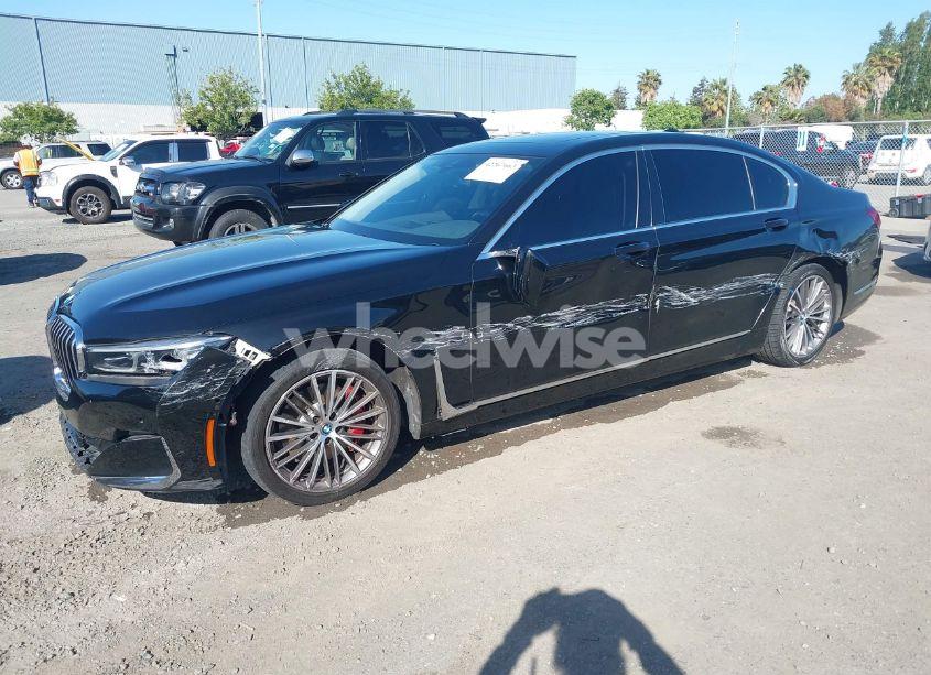 Photo 2 of 2021 Bmw 740i (VIN WBA7T2C05MCG31540)