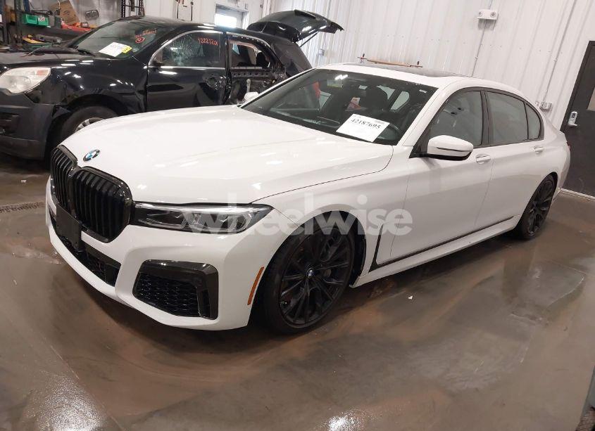 Photo 2 of 2022 Bmw 750 I XDRIVE (VIN WBA7U2C03NCG89838)