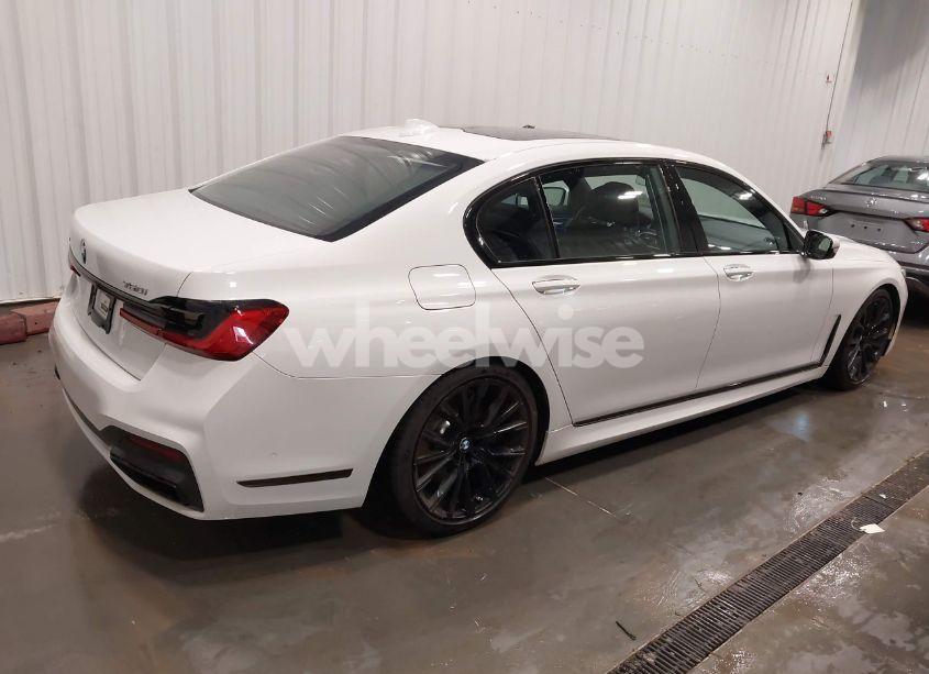 Photo 4 of 2022 Bmw 750 I XDRIVE (VIN WBA7U2C03NCG89838)