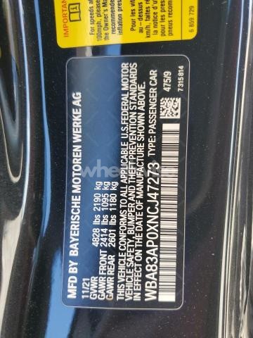 Photo 3 of 2022 BMW M440I (VIN WBA83AP0XNCJ47273)