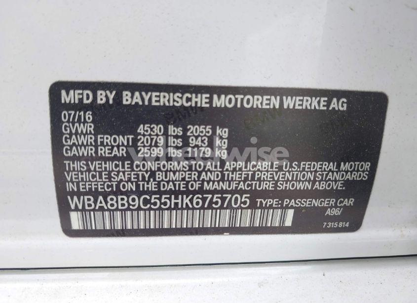 Photo 9 of 2017 Bmw 330i (VIN WBA8B9C55HK675705)