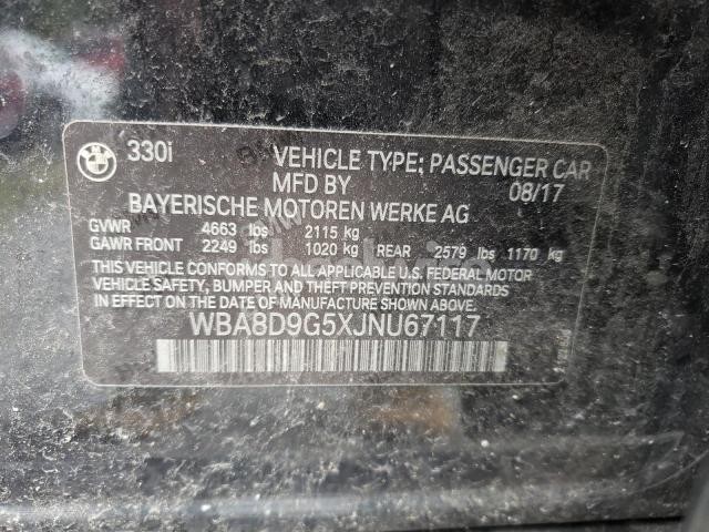 Photo 10 of 2018 BMW 330 XI N/A (VIN WBA8D9G5XJNU67117)