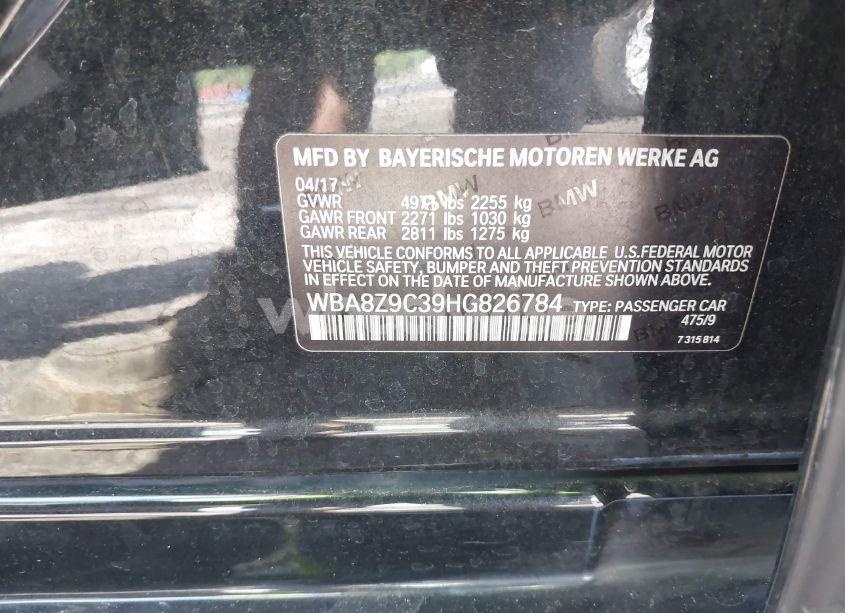 Photo 9 of 2017 Bmw 330i GRAN TURISMO XDRIVE (VIN WBA8Z9C39HG826784)