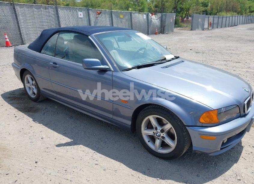 2003 Bmw 325ci (VIN WBABS33473PG89372) main photo