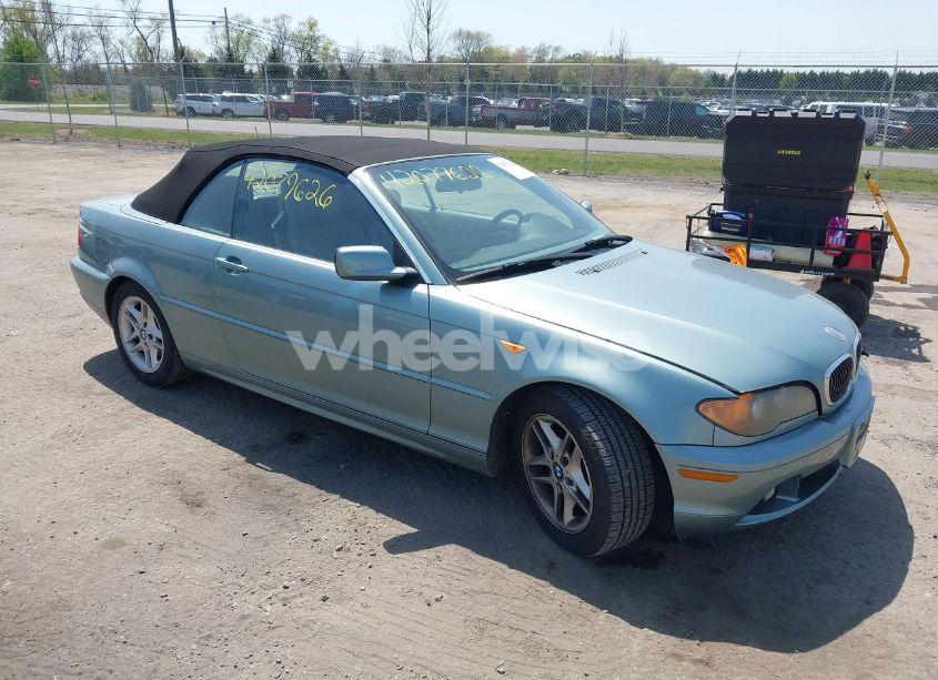 2004 Bmw 325ci (VIN WBABW33434PG97877) main photo
