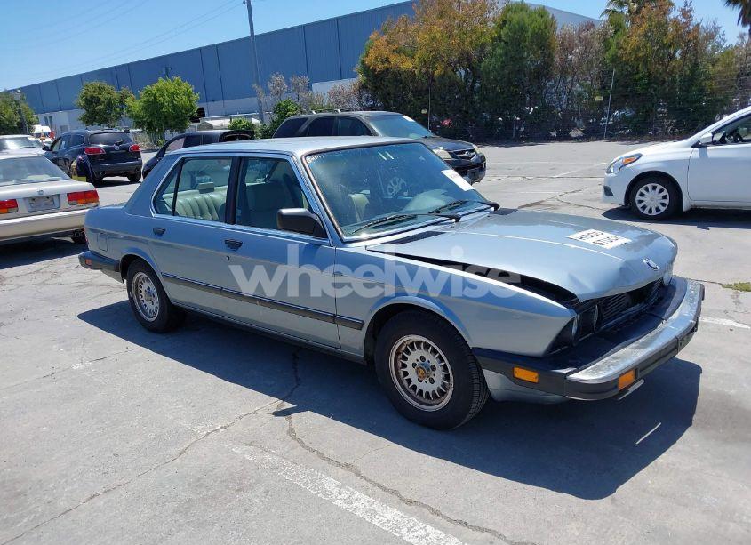 1986 Bmw 528 E AUTOMATIC (VIN WBADK830XG9704232) main photo