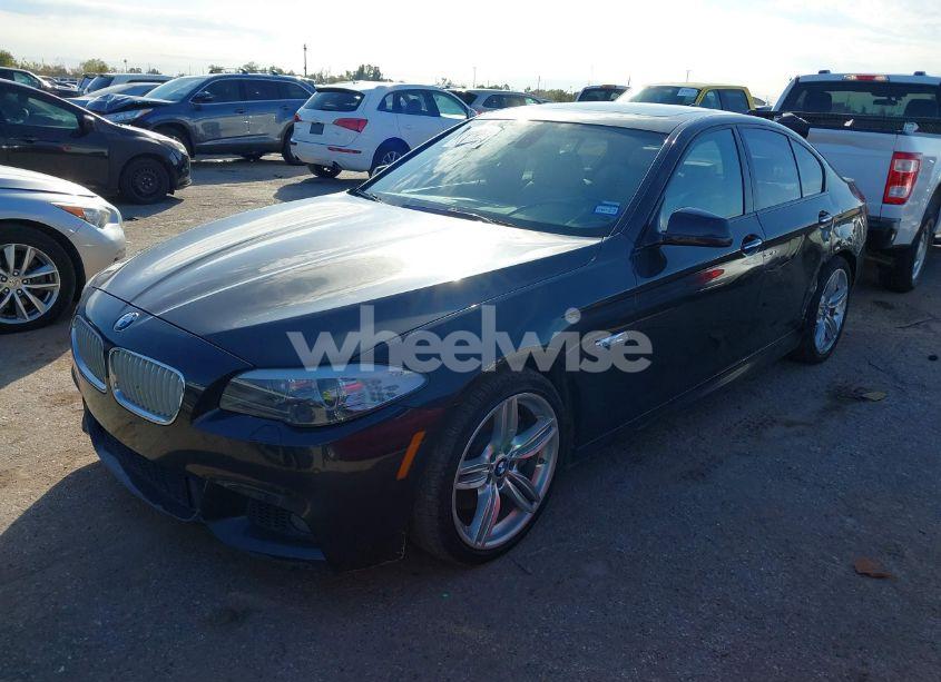 Photo 2 of 2012 Bmw 5 SERIES 550I (VIN WBAFR9C50CDX79003)