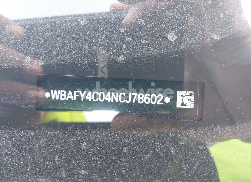 Photo 9 of 2022 Bmw M850i XDRIVE (VIN WBAFY4C04NCJ78602)