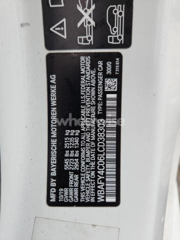 Photo 4 of 2020 BMW M850XI (VIN WBAFY4C06LCD38303)