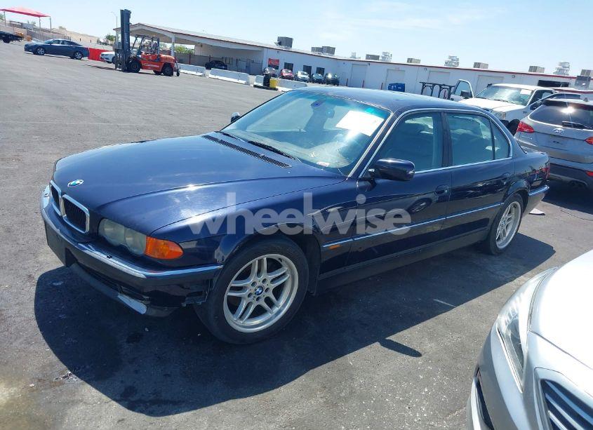Photo 2 of 2000 Bmw 740il (VIN WBAGH8347YDP07506)