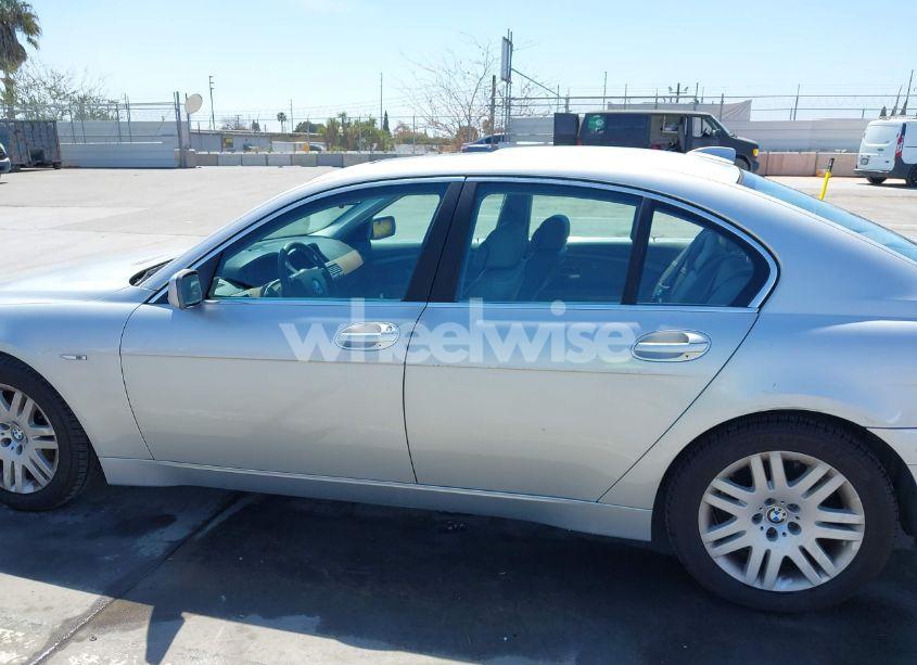 Photo 14 of 2003 Bmw 7 SERIES 745I (VIN WBAGL63423DP66443)