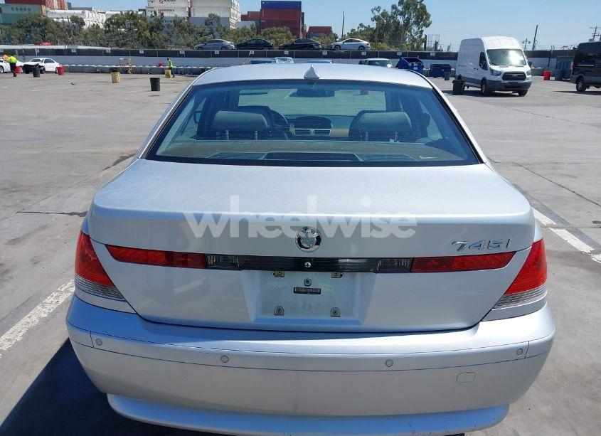 Photo 16 of 2003 Bmw 7 SERIES 745I (VIN WBAGL63423DP66443)