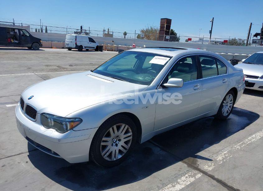 Photo 2 of 2003 Bmw 7 SERIES 745I (VIN WBAGL63423DP66443)