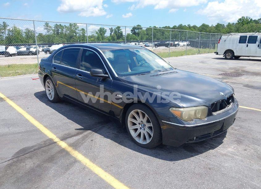 2005 Bmw 745li (VIN WBAGN63545DS59212) main photo
