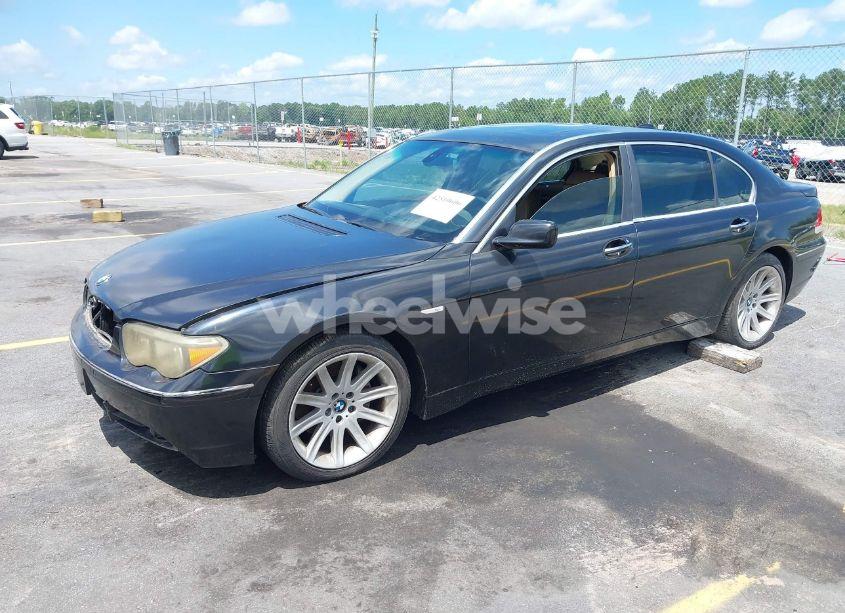 Photo 2 of 2005 Bmw 745li (VIN WBAGN63545DS59212)