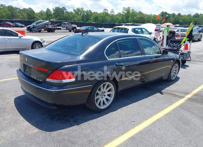 Photo 4 of 2005 Bmw 745li (VIN WBAGN63545DS59212)