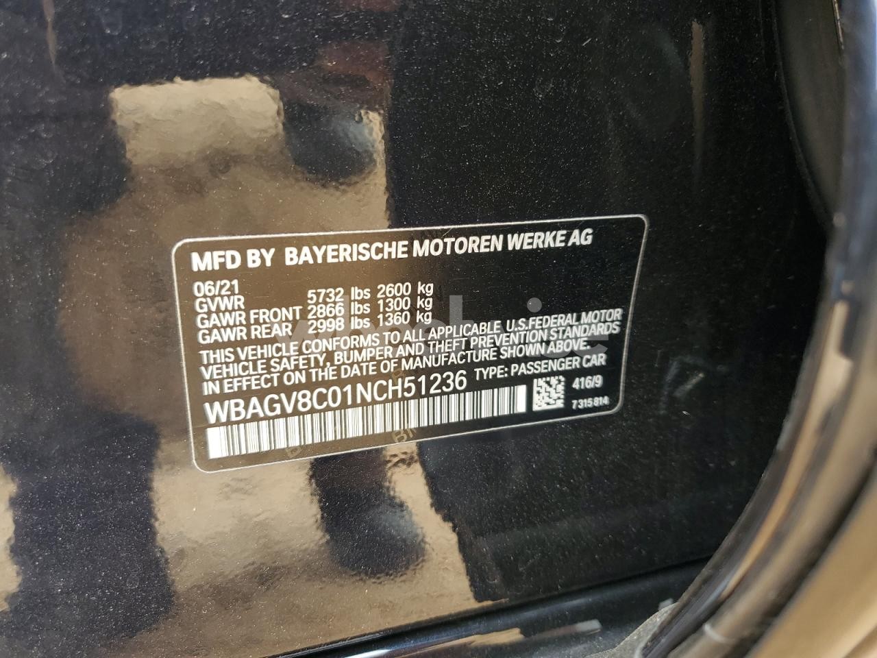 Photo 12 of 2022 BMW M850XI (VIN WBAGV8C01NCH51236)