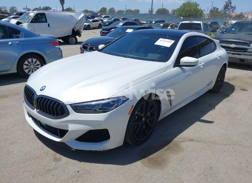 Photo 2 of 2022 Bmw M850i GTAN COUPE XDRIVE (VIN WBAGV8C02NCH87808)