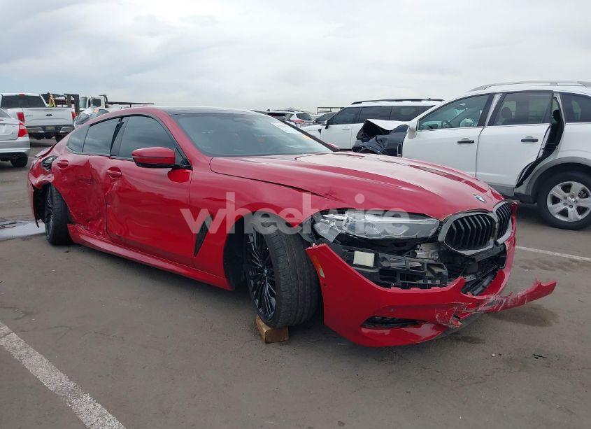2022 Bmw M850i GTAN COUPE XDRIVE (VIN WBAGV8C04NCH90015) main photo