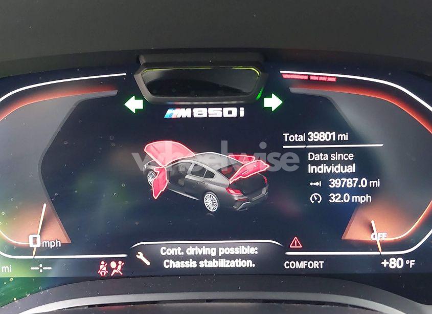 Photo 7 of 2022 Bmw M850i GTAN COUPE XDRIVE (VIN WBAGV8C04NCH90015)