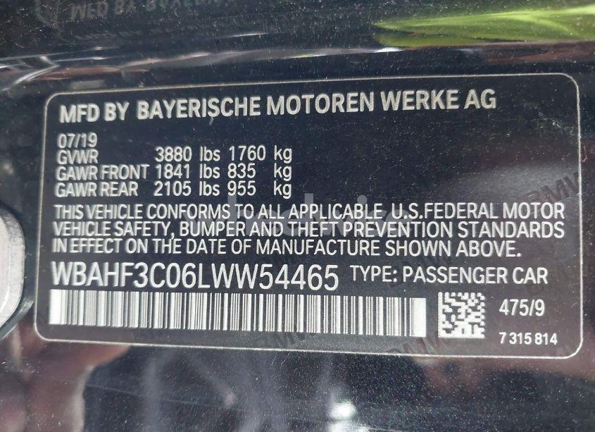 Photo 9 of 2020 Bmw Z4 SDRIVE30I (VIN WBAHF3C06LWW54465)