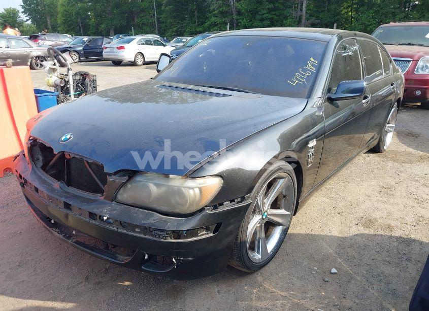 Photo 2 of 2008 Bmw 750li (VIN WBAHN83518DT86472)