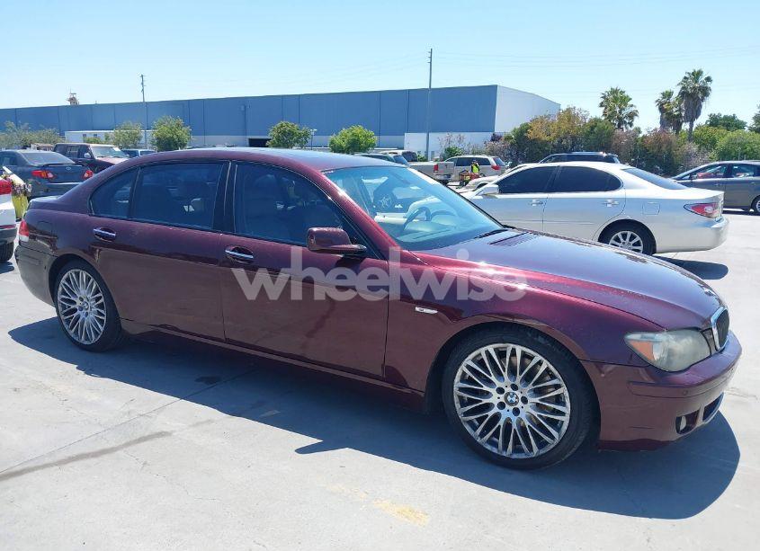 2007 Bmw 750li (VIN WBAHN83527DT77312) main photo
