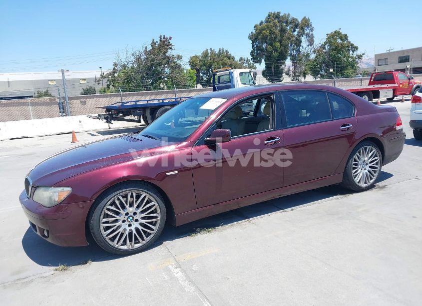Photo 2 of 2007 Bmw 750li (VIN WBAHN83527DT77312)