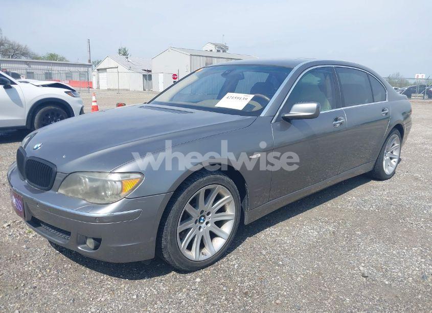 Photo 2 of 2006 Bmw 750li (VIN WBAHN83536DT39909)