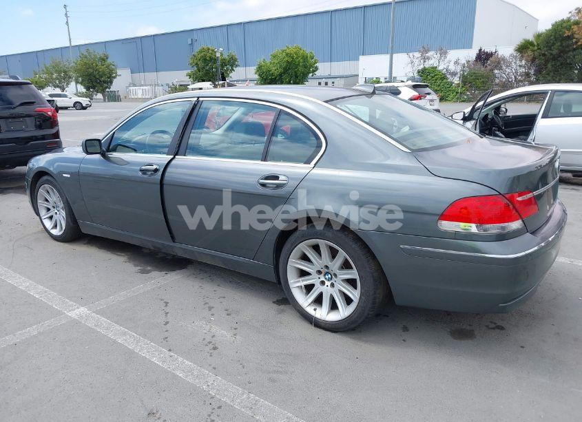 Photo 3 of 2006 Bmw 750li (VIN WBAHN83586DT30395)