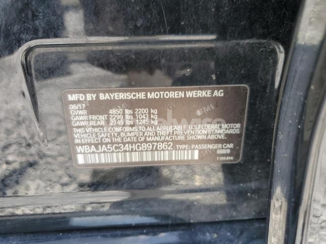 Photo 4 of 2017 BMW 530 I (VIN WBAJA5C34HG897862)
