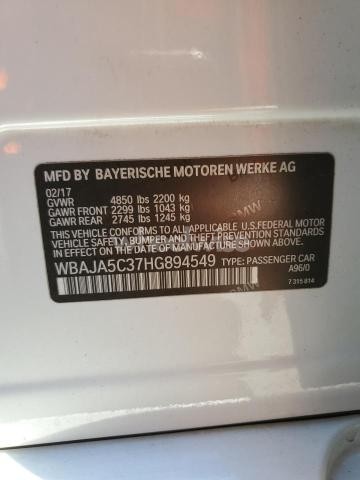 Photo 6 of 2017 BMW 530 I (VIN WBAJA5C37HG894549)