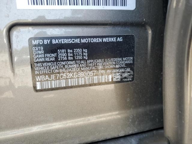 Photo 11 of 2019 BMW 540 XI (VIN WBAJE7C52KG893057)