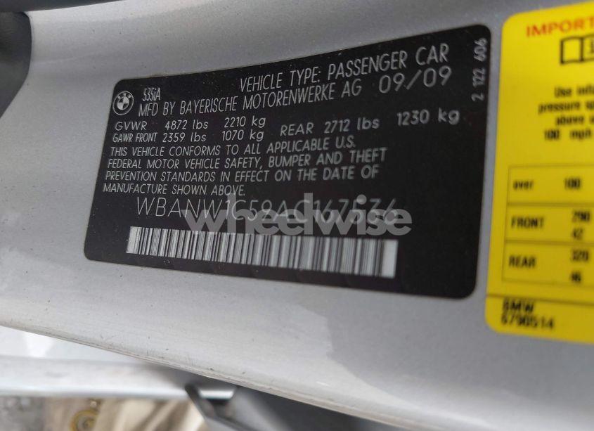 Photo 9 of 2010 Bmw 535i (VIN WBANW1C59AC167536)