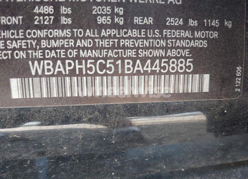 Photo 9 of 2011 Bmw 328i (VIN WBAPH5C51BA445885)