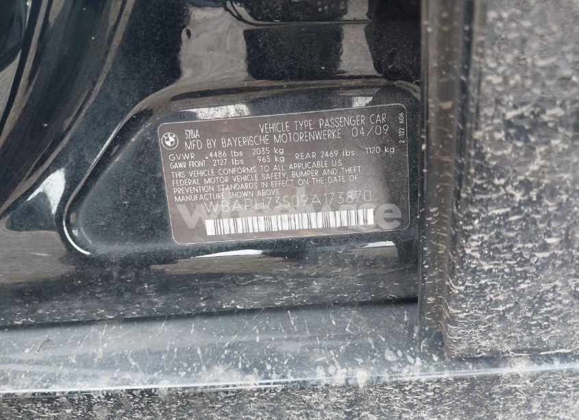 Photo 9 of 2009 Bmw 328i (VIN WBAPH73509A173870)