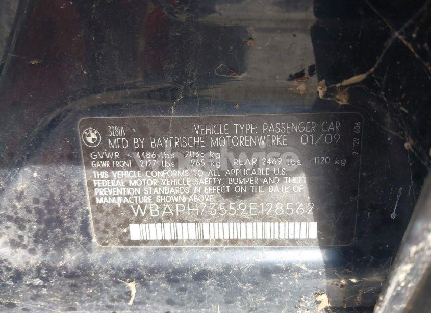 Photo 9 of 2009 Bmw 328i (VIN WBAPH73559E128562)
