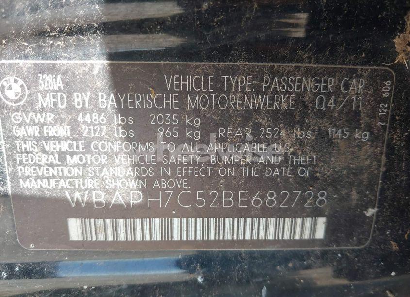 Photo 9 of 2011 Bmw 328i (VIN WBAPH7C52BE682728)