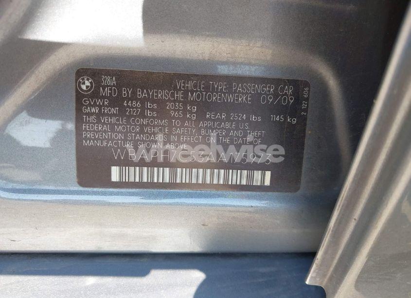 Photo 9 of 2010 Bmw 328i (VIN WBAPH7C53AA175973)