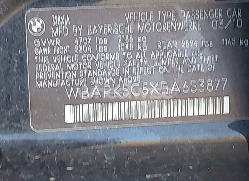 Photo 9 of 2011 Bmw 328i XDRIVE (VIN WBAPK5C5XBA653877)