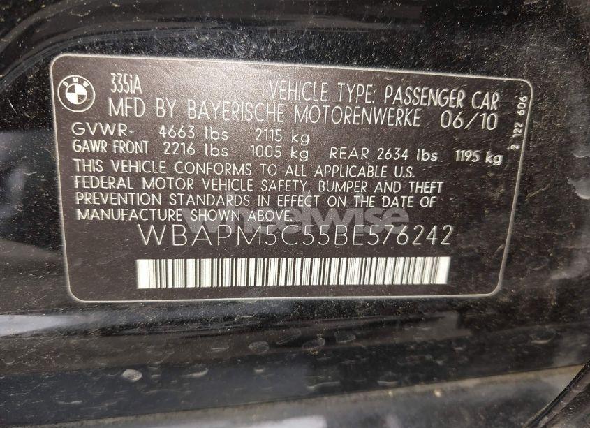 Photo 9 of 2011 Bmw 335i N/A (VIN WBAPM5C55BE576242)