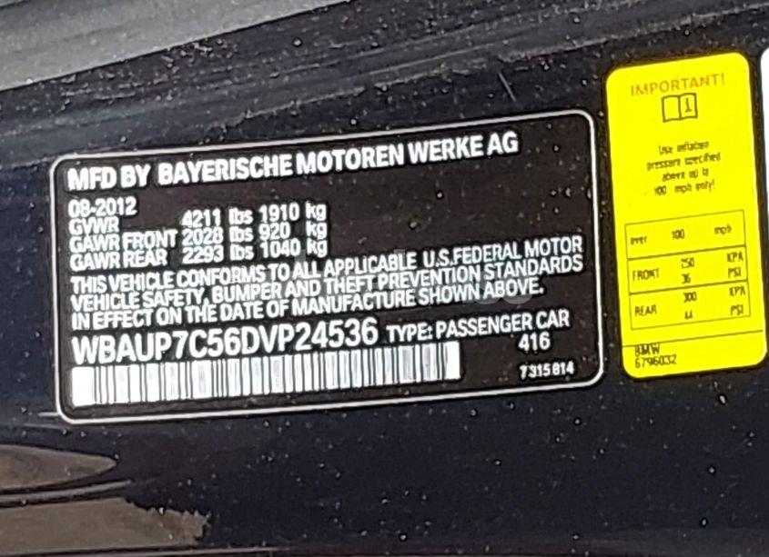 Photo 9 of 2013 Bmw 128i (VIN WBAUP7C56DVP24536)