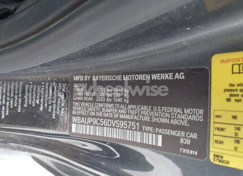 Photo 9 of 2013 Bmw 128i (VIN WBAUP9C56DVS95751)