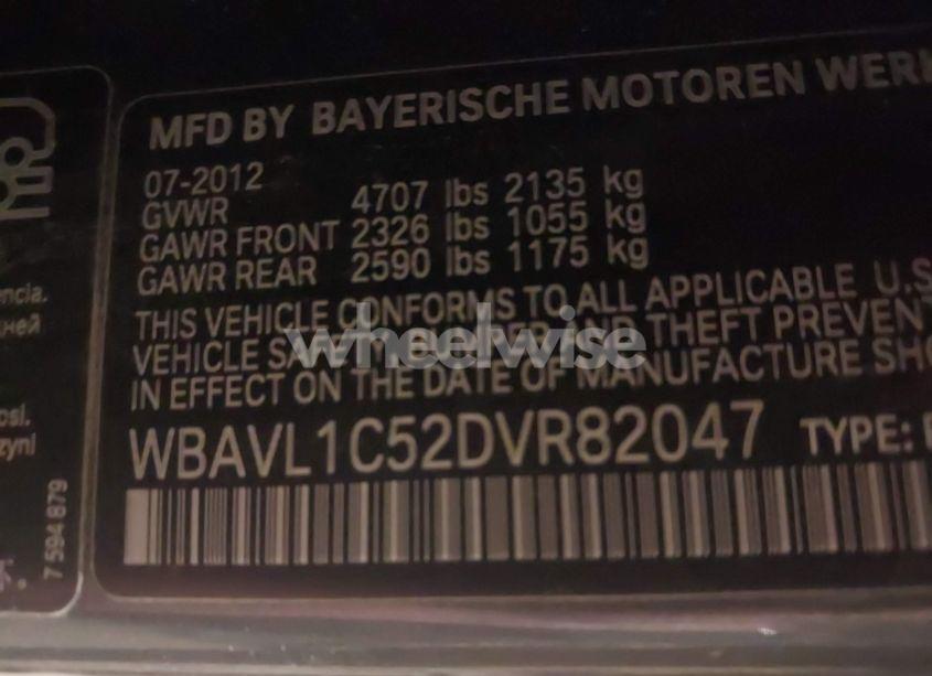 Photo 9 of 2013 Bmw X1 XDRIVE28I (VIN WBAVL1C52DVR82047)