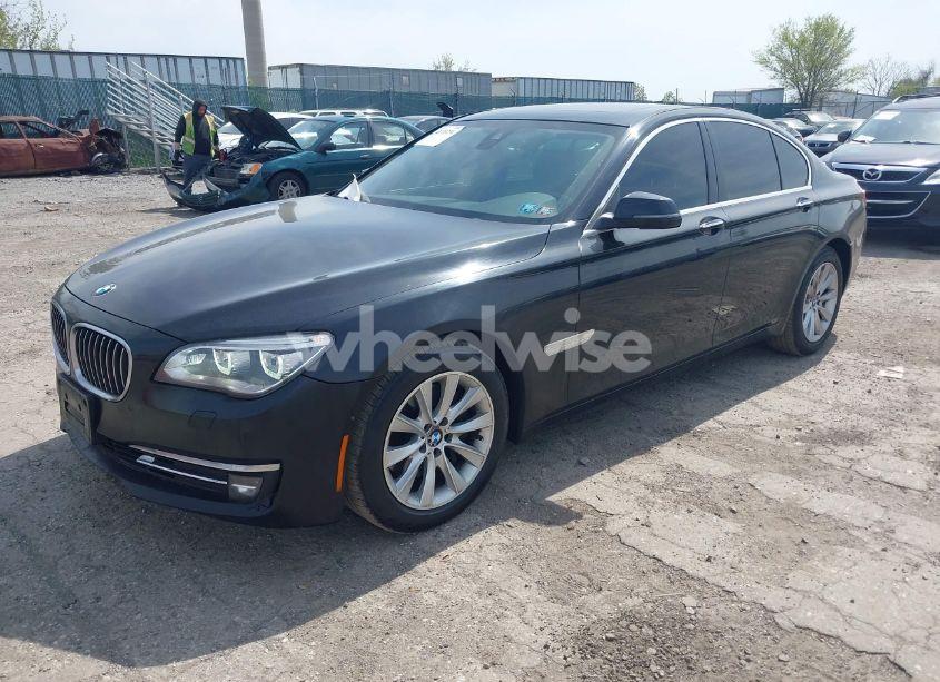 Photo 2 of 2014 Bmw 740i (VIN WBAYA6C55ED144778)