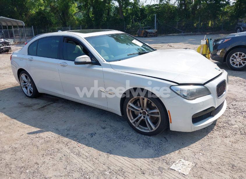 2013 Bmw 740li (VIN WBAYE4C58DDW22876) main photo