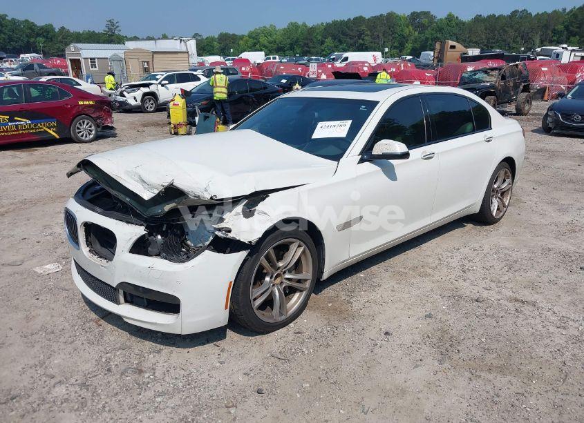 Photo 2 of 2013 Bmw 740li (VIN WBAYE4C58DDW22876)