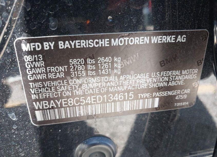 Photo 9 of 2014 Bmw Alpina B7 (VIN WBAYE8C54ED134615)